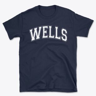 Wells Junior High School Varsity Arch Basic T-Shirt