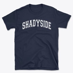 Shadyside Elementary School Varsity Arch Basic T-Shirt