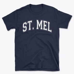 Saint Mel Independent Day School Varsity Arch Basic T-Shirt