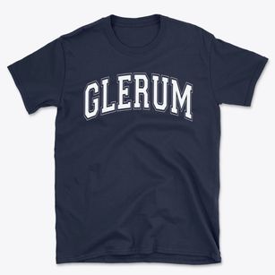 Glerum Elementary School Varsity Arch Basic T-Shirt