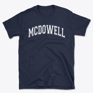 Mcdowell Elementary School Varsity Arch Basic T-Shirt