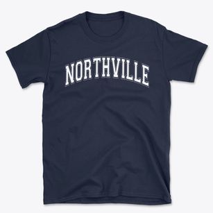 Northville Montessori Center Varsity Arch Basic T-Shirt