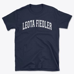 Leota Fiedler Elementary School Varsity Arch Basic T-Shirt