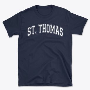 Saint Thomas Elementary School Varsity Arch Basic T-Shirt