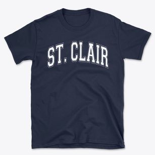 Saint Clair Elementary School Varsity Arch Basic T-Shirt