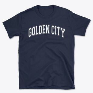 Golden City High School Varsity Arch Basic T-Shirt