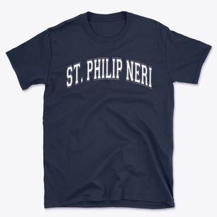 Saint Philip Neri School Varsity Arch Basic T-Shirt