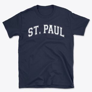 Saint Paul Lutheran School Varsity Arch Basic T-Shirt
