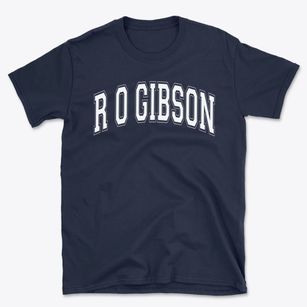 R O Gibson Middle School Varsity Arch Basic T-Shirt