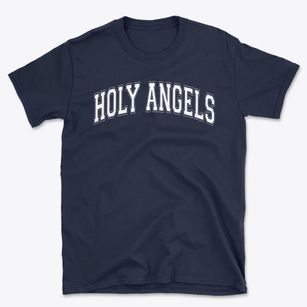 Holy Angels Kindergarten School Varsity Arch Basic T-Shirt