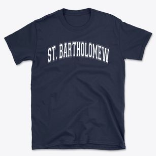 Saint Bartholomew Catholic School Varsity Arch Basic T-Shirt