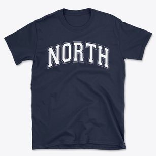 North Elementary School Varsity Arch Basic T-Shirt