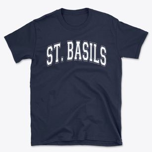 Saint Basils Academy Varsity Arch Basic T-Shirt