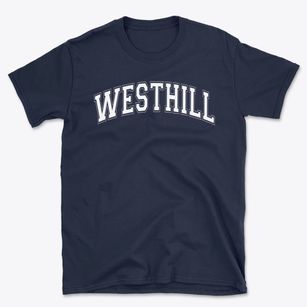 Westhill High School Varsity Arch Basic T-Shirt