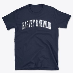 Harvey R Newlin Elementary School Varsity Arch Basic T-Shirt