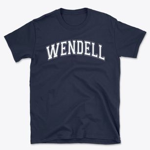 Wendell Elementary School Varsity Arch Basic T-Shirt