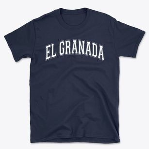El Granada Elementary School Varsity Arch Basic T-Shirt