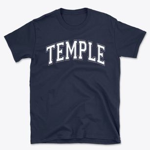 Temple Baptist School Varsity Arch Basic T-Shirt