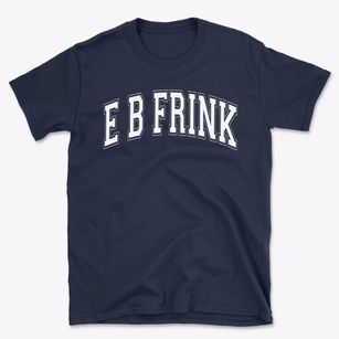 E B Frink Middle School Varsity Arch Basic T-Shirt