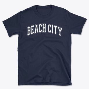 Beach City Elementary School Varsity Arch Basic T-Shirt