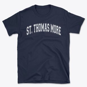 St. Thomas More/newman Center Varsity Arch Basic T-Shirt