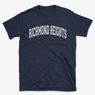 Richmond Heights Senior High School Varsity Arch Basic T-Shirt