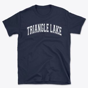Triangle Lake School Varsity Arch Basic T-Shirt