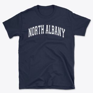 North Albany Middle School Varsity Arch Basic T-Shirt