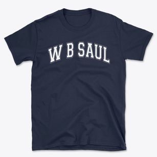 W B Saul Vocational Technical School Varsity Arch Basic T-Shirt