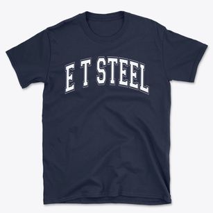 E T Steel Elementary School Varsity Arch Basic T-Shirt