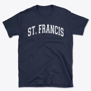 Saint Francis Academy Varsity Arch Basic T-Shirt