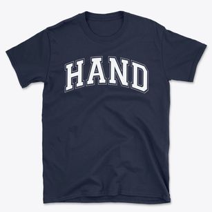 Hand Middle School Varsity Arch Basic T-Shirt