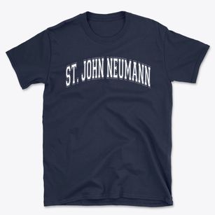 Saint John Neumann School Varsity Arch Basic T-Shirt