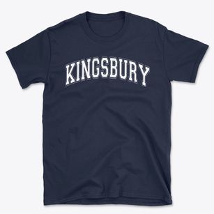 Kingsbury Elementary School Varsity Arch Basic T-Shirt