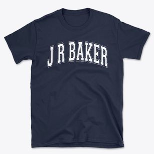 J R Baker Elementary School Varsity Arch Basic T-Shirt