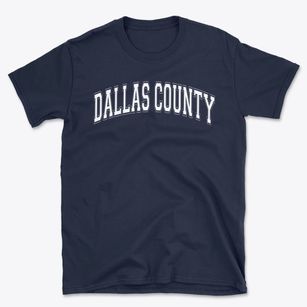Dallas County Juvenile Justice Charter Varsity Arch Basic T-Shirt
