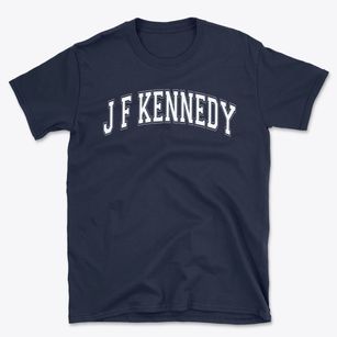 J F Kennedy Learning Center Varsity Arch Basic T-Shirt