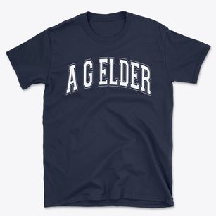A G Elder Elementary School Varsity Arch Basic T-Shirt