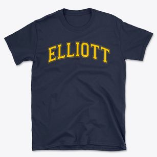 Elliott Elementary School Varsity Arch Basic T-Shirt