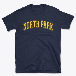 North Park Elementary School Varsity Arch Basic T-Shirt