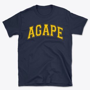 Agape Christian Academy Varsity Arch Basic T-Shirt