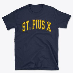 St. Pius X School Varsity Arch Basic T-Shirt