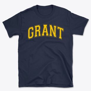 Grant Elementary School Varsity Arch Basic T-Shirt
