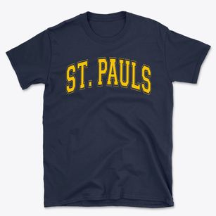Saint Pauls Lutheran School Varsity Arch Basic T-Shirt