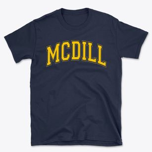 Mcdill Elementary School Varsity Arch Basic T-Shirt
