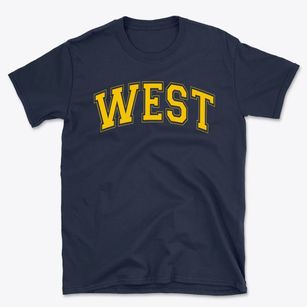 West Elementary School Varsity Arch Basic T-Shirt