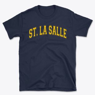 Saint La Salle School Varsity Arch Basic T-Shirt