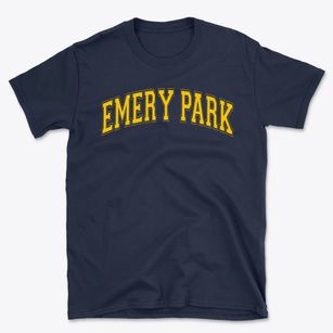 Emery Park Elementary School Varsity Arch Basic T-Shirt