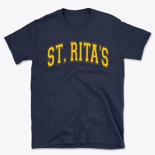 Saint Rita's School Varsity Arch Basic T-Shirt
