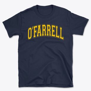 O'farrell Community School Varsity Arch Basic T-Shirt